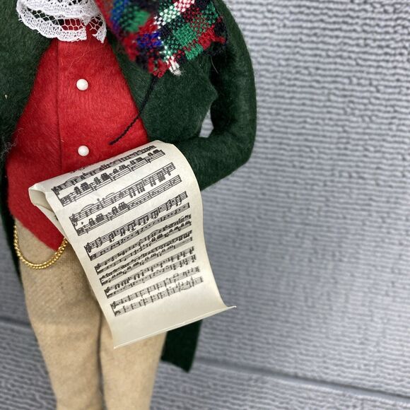 VTG‎ 1992 Byers Choice Carolers Signed Limited Edition 13” Holding Sheet Music - Picture 4 of 8